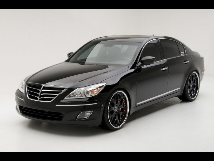  Hyundai Genesis Black Edition by DUB Magazine 2008 года  (фото 15 из 15)